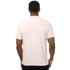 Farah Mens Cove Organic Modern Fit Polo Shirt in Rose