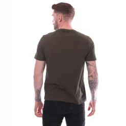 Farah Mens Dean Short Sleeve T-Shirt in olive