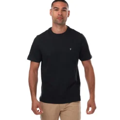 Farah Mens Eddie Short Sleeve T-Shirt in Navy