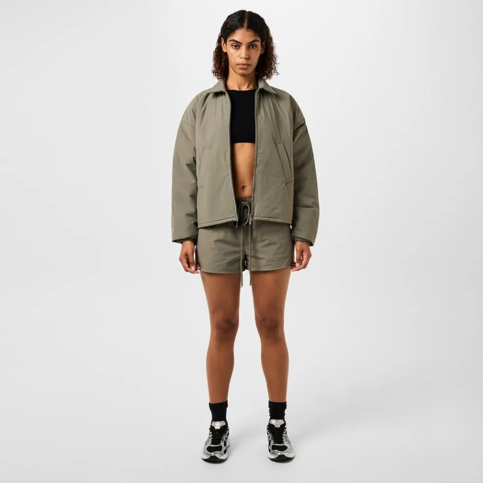 Fear Of God Essentials Running Shorts in Grey