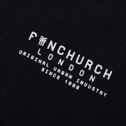 Fenchurch Hazard Hoody in Black