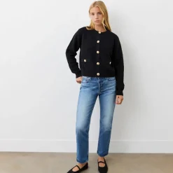 Finery Womens Cardigan in Black