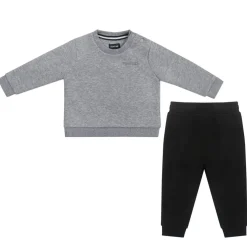 Firetrap Baby Boys 2pc Jogger Set in Grey