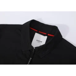 Firetrap Essential Zip Overshirt in Black