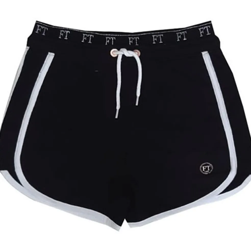 Firetrap Fleece Short Set in Black