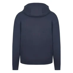 Firetrap Hooded Graphic Long Sleeve Sweatshirt in Grey