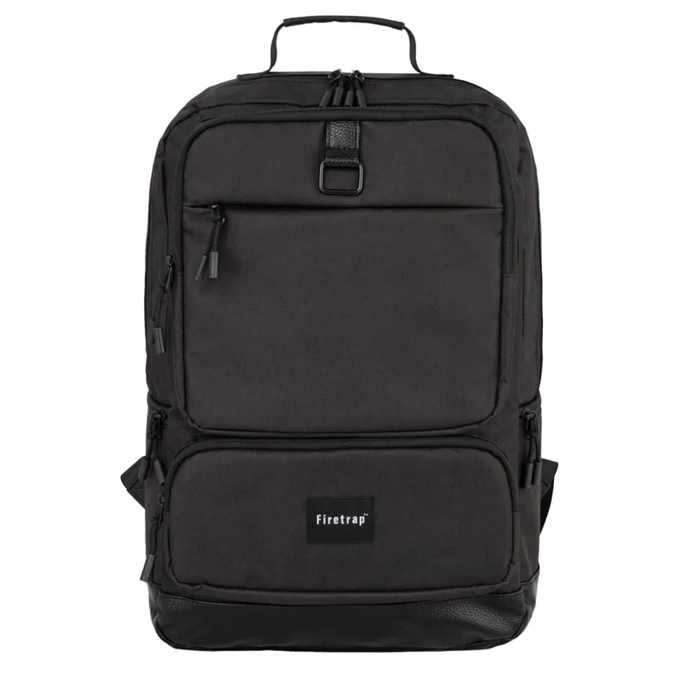 Firetrap Kingdom Backpack in Black