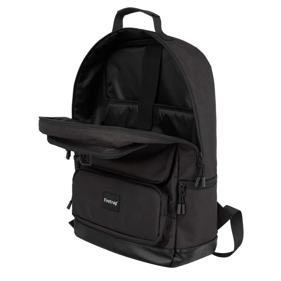 Firetrap Kingdom Backpack in Black