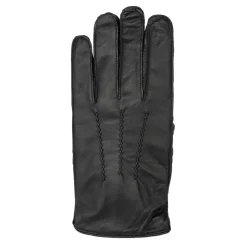 Firetrap Leather Cashmere Lining Glove Sn54 in Black