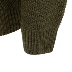Firetrap Mens Cowl Neck Jumper in Green