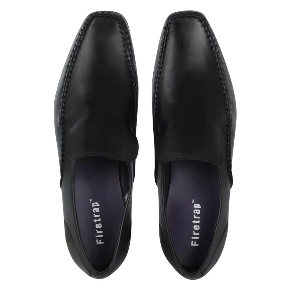 Firetrap Mens Hampton Shoes in Black