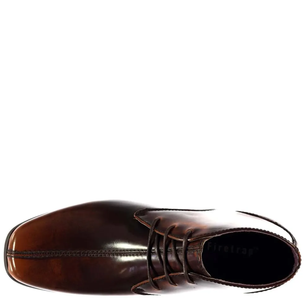 Firetrap Mens Wesley Boots in Brown