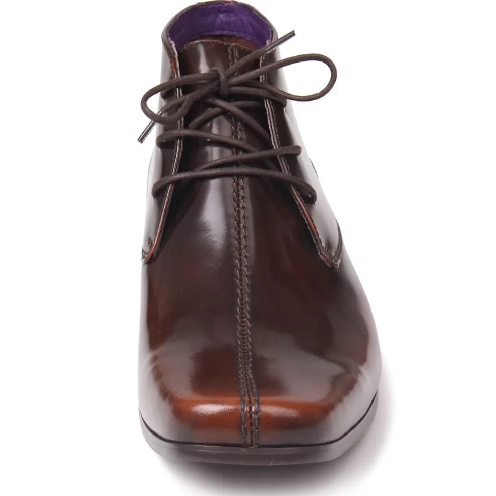 Firetrap Mens Wesley Boots in Brown