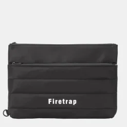 Firetrap Padded Crossbodyody Bag in Black