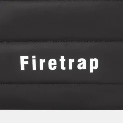 Firetrap Padded Crossbodyody Bag in Black