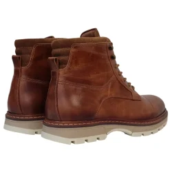 Firetrap Ralf Hiking Boots with Block Heel in Brown