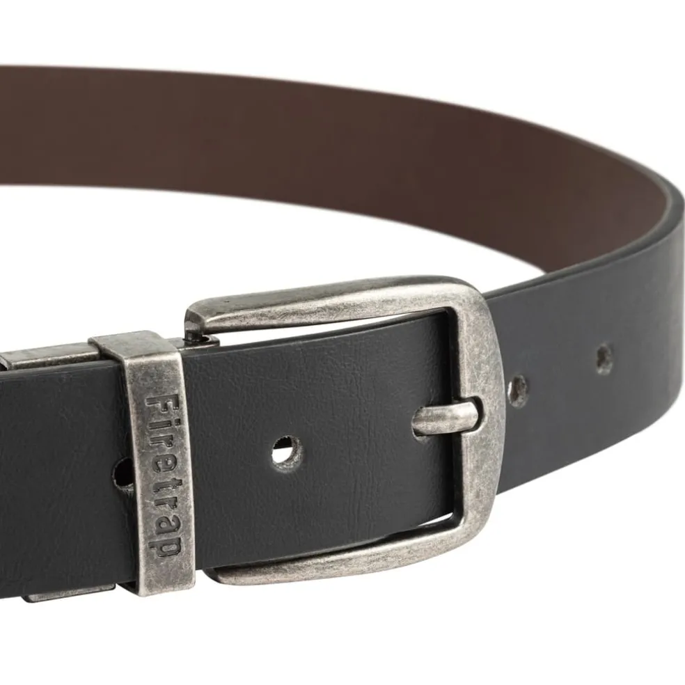 Firetrap Reversible Belt in Black
