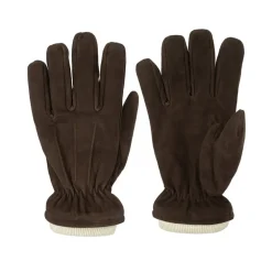 Firetrap Suede Gloves Mens in Brown