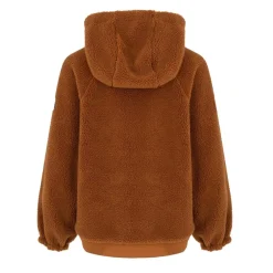 Firetrap Women Reversible Teddy Jacket in Brown
