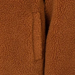 Firetrap Women Reversible Teddy Jacket in Brown