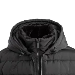 Firetrap Womens Mid Puffer Jacket in Black