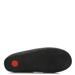 Fit Flop Chrissie II Haus e01 Felt Slippers in Black