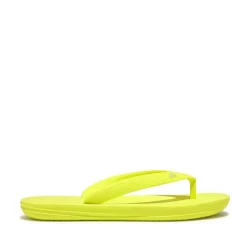 Fit Flop Girls iQushion Ergonomic Flip Flops in Yellow