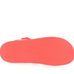 Fit Flop Girls iQushion Ergonomic Back Strap Sandals in Orange