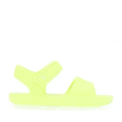 Fit Flop Girls iQushion Ergonomic Back Strap Sandals in Yellow