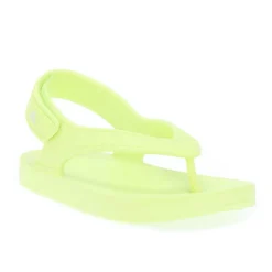 Fit Flop Girls iQushion Ergonomic Back Strap Flip Flops in Yellow