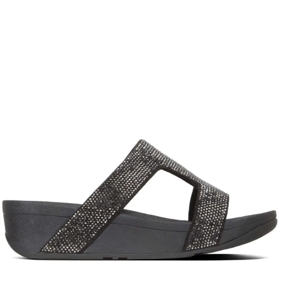 Fit Flop Marli Sliders in Black
