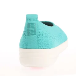 Fit Flop Uberknit Slip On Ballet Pumps in Blue