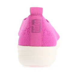 Fit Flop Uberknit Slip On Ballet Pumps in Violet