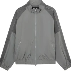 Five CM Panelled Track Jacket in Grey