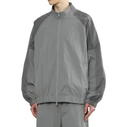 Five CM Panelled Track Jacket in Grey