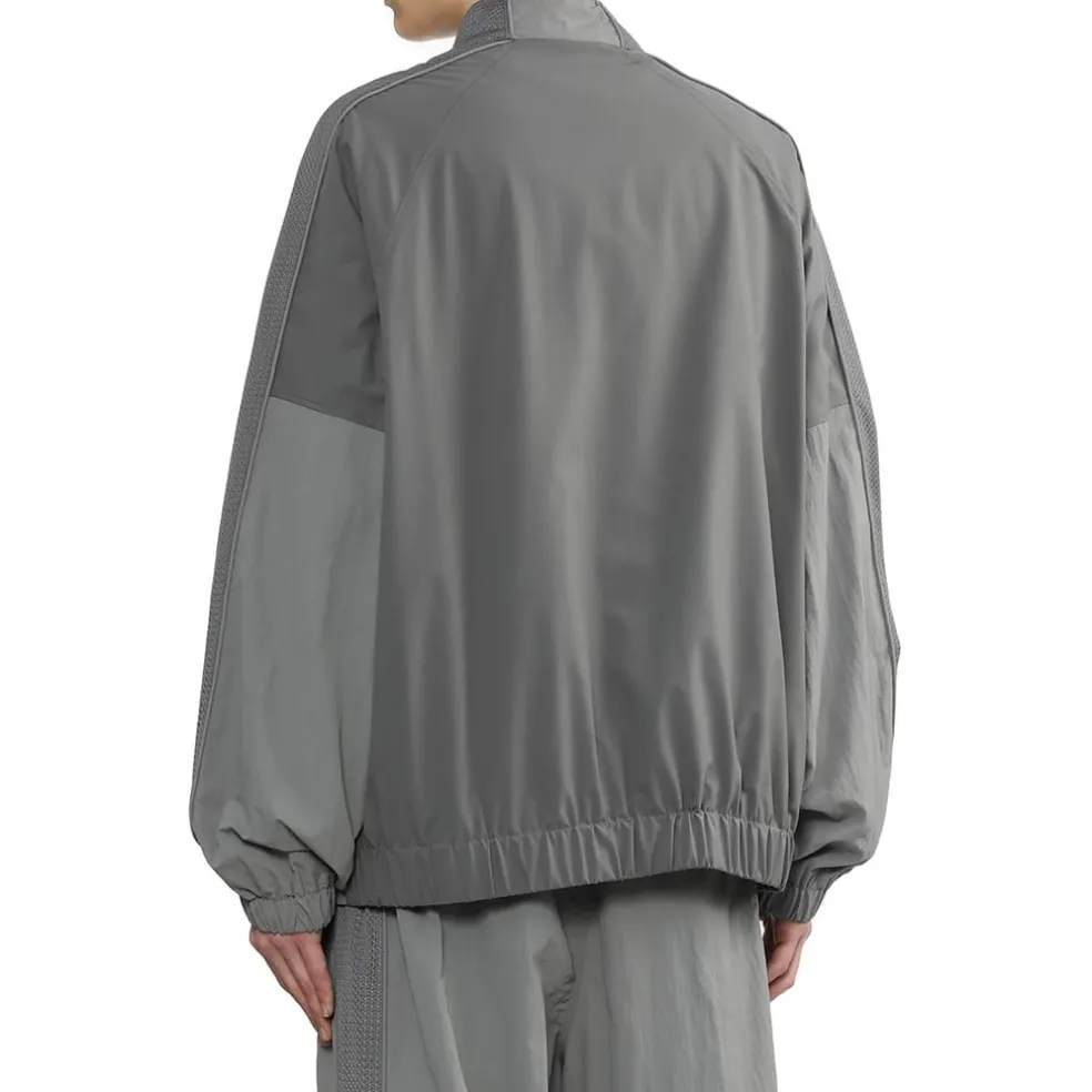 Five CM Panelled Track Jacket in Grey