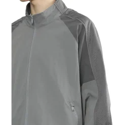 Five CM Panelled Track Jacket in Grey
