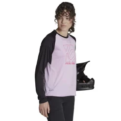 Five Ten Womens Long Sleeve Jersey in Pink