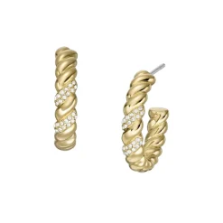Fossil Stainless Steel Earrings in Gold