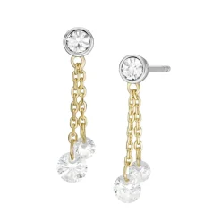 Fossil Stainless Steel Earrings in Gold