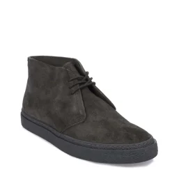 Fred Perry Hawley Suede Boots in Green