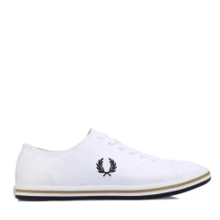 Fred Perry Kingston Twill Trainers in White