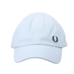 Fred Perry Pique Classic Cap in Light Blue