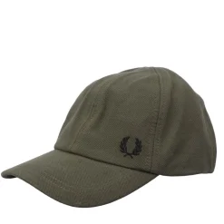 Fred Perry Pique Classic Cap in Green