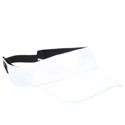 Fred Perry Pique Tennis Visor in White