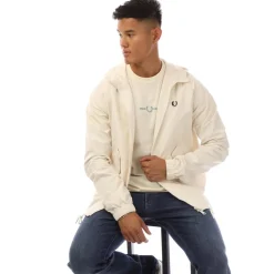 Fred Perry Sailing Jacket in Ecru