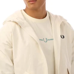 Fred Perry Sailing Jacket in Ecru