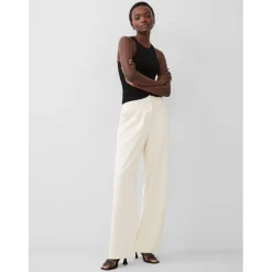 French Connection Suit Trousers in Cream