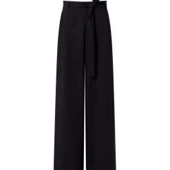 French Connection Whisper Palazzo Trousers in Black