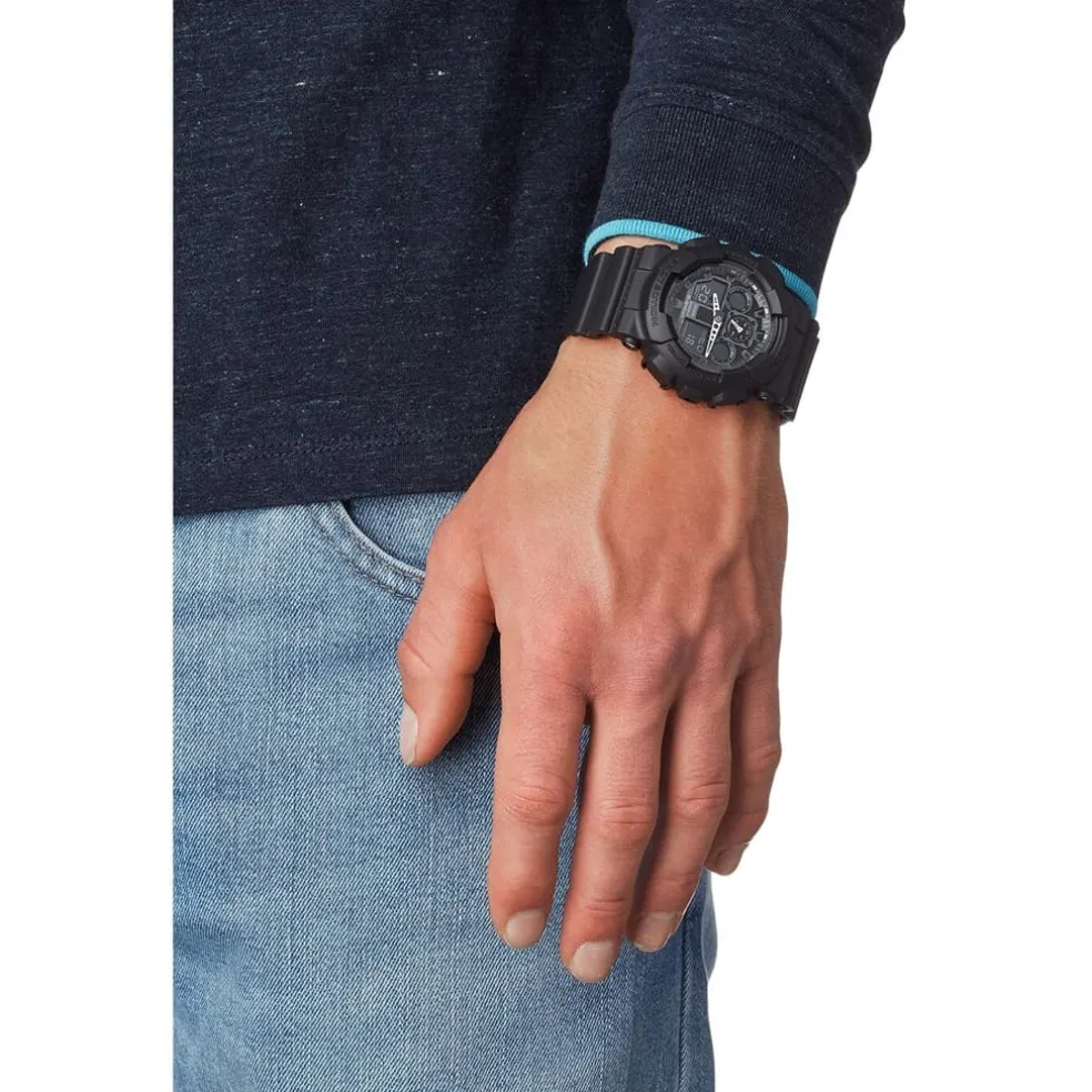 G Shock Ga 100 1a1er in Blue